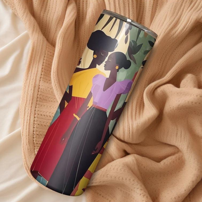 Silhouette Sistas tumbler