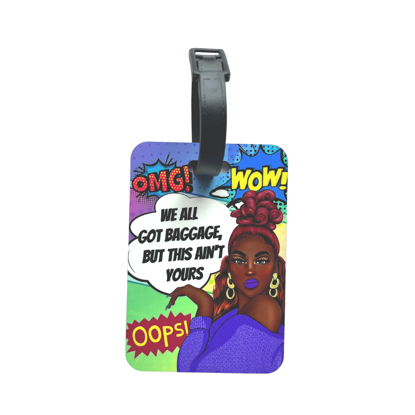 Not Your Baggage! luggage tags