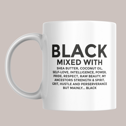 Black Mixed With mug