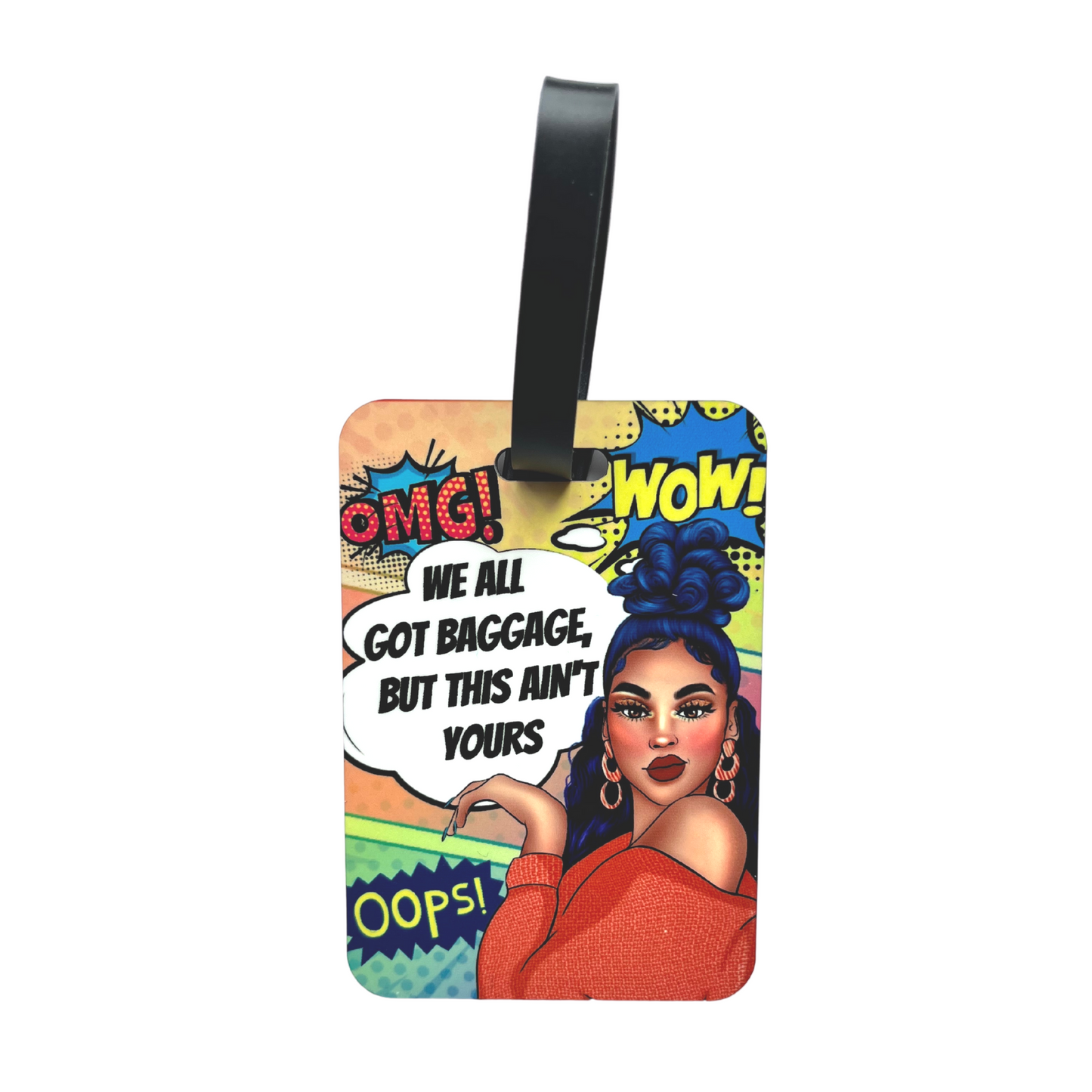 Not Your Baggage! luggage tags