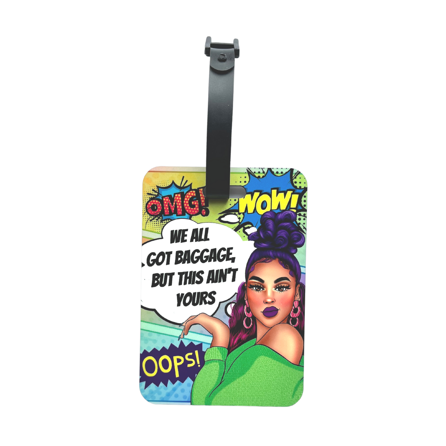 Not Your Baggage! luggage tags