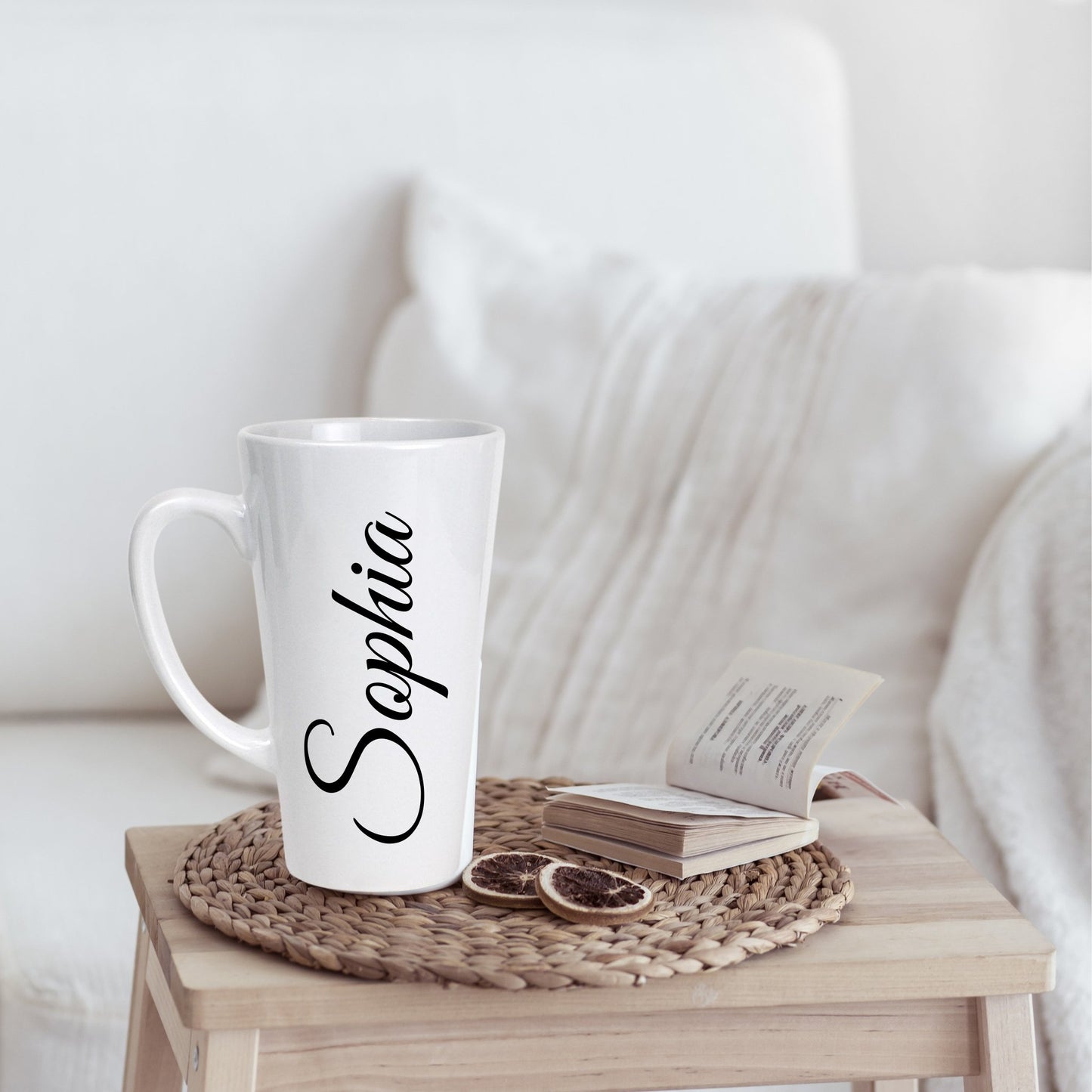 Personalized New Mom Latte Coffee Mug
