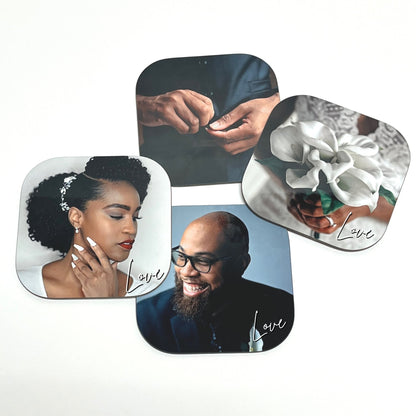 Wedding Moments Coaster Set