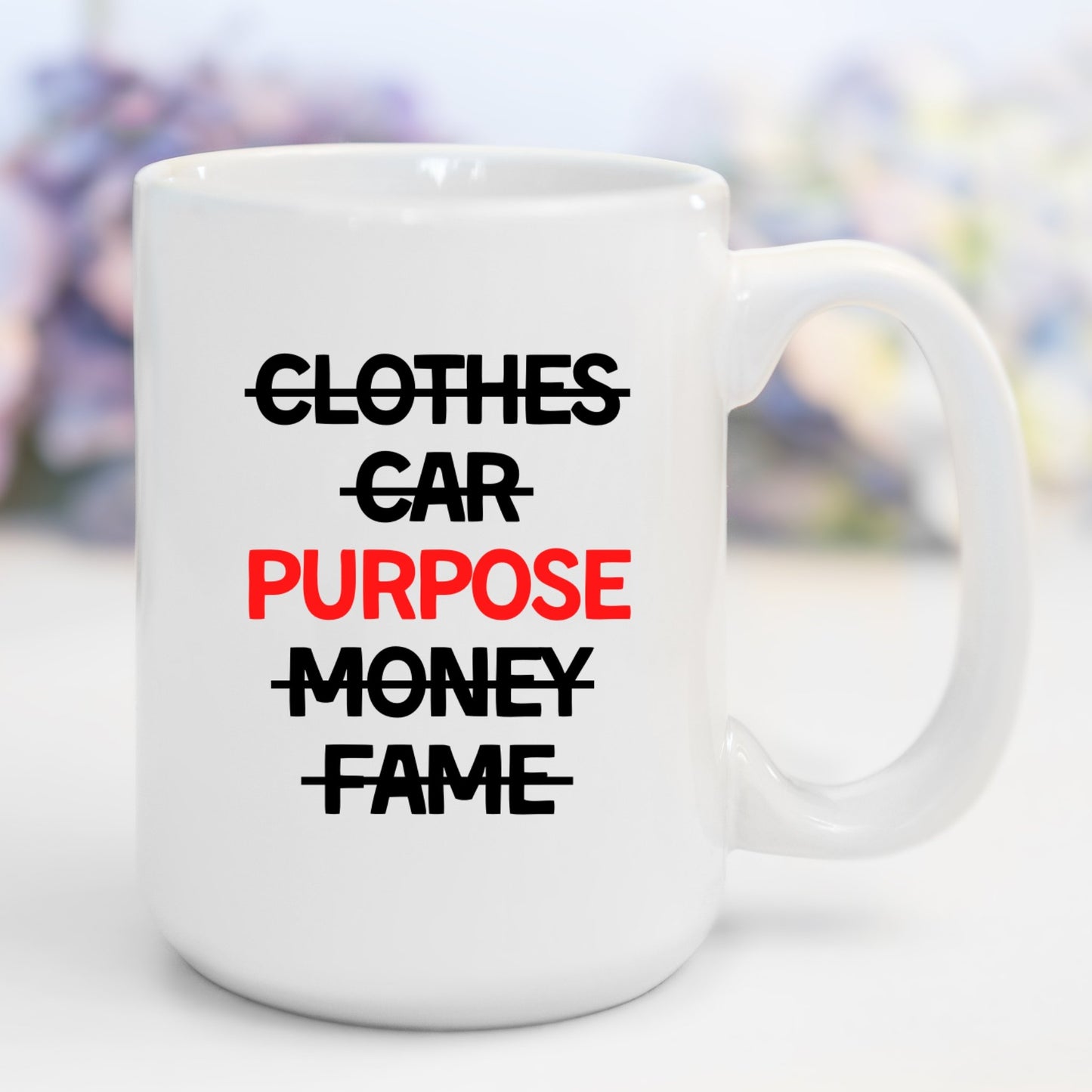 PURPOSE mug